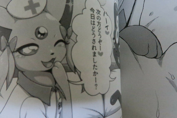 Doujinshi Kemono Pokemon Eeveelutions Anthology Kesupu (B5 58Pages) Vui x9  Eevee