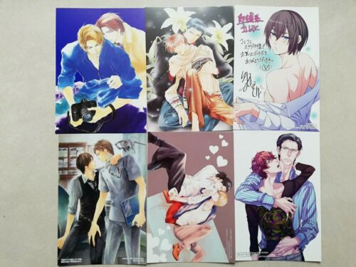 BL Yaoi Boys Love Postcard 50 Sheet set N2