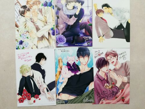 BL Yaoi Boys Love Postcard 50 Sheet set N4