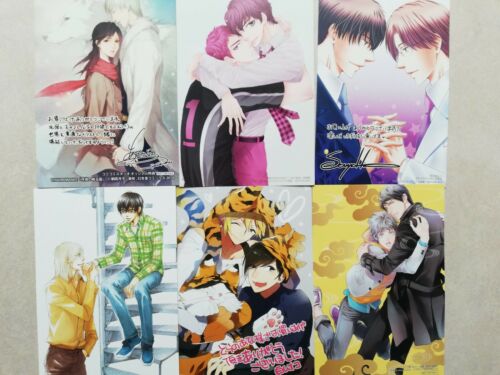 BL Yaoi Boys Love Postcard 50 Sheet set N9