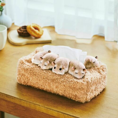 FELISSIMO Sleeping Hamster Box Tissue cover Limited to Japan