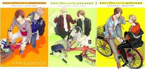 ESCAPE JOURNEY Vol.1-3 Complete set / Japanese Boys Love Comic Manga Book NEW