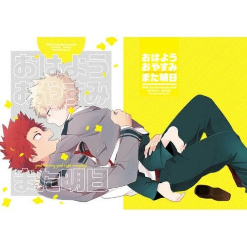 My Hero Academia Yaoi Doujinshi / Kirishima x Bakugo / 32p bnha