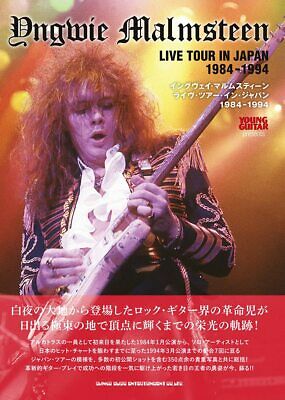 NEW' Yngwie Malmsteen Live Tour In JAPAN 1984-1994 | Book Guitar