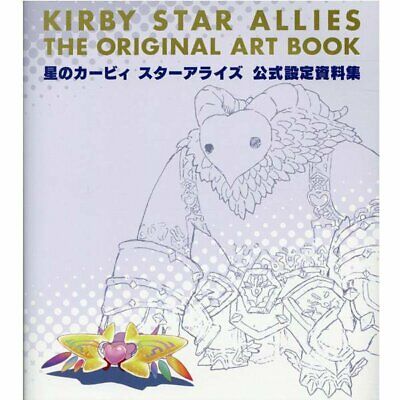 NEW' Kirby Star Allies The Original Art Book | JAPAN Game