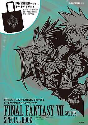 NEW FINAL FANTASY VII Series Special Book w/Tote Bag | JAPAN Game FF 7