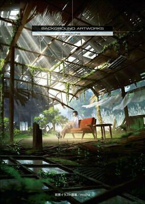 NEW mocha BACKGROUND ARTWORKS | JAPAN Anime Illustration Art Book