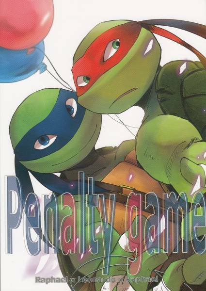 Teenage Mutant Ninja Turtles doujinshi RxLxR (B5 24pages) Penalty game NONOJI