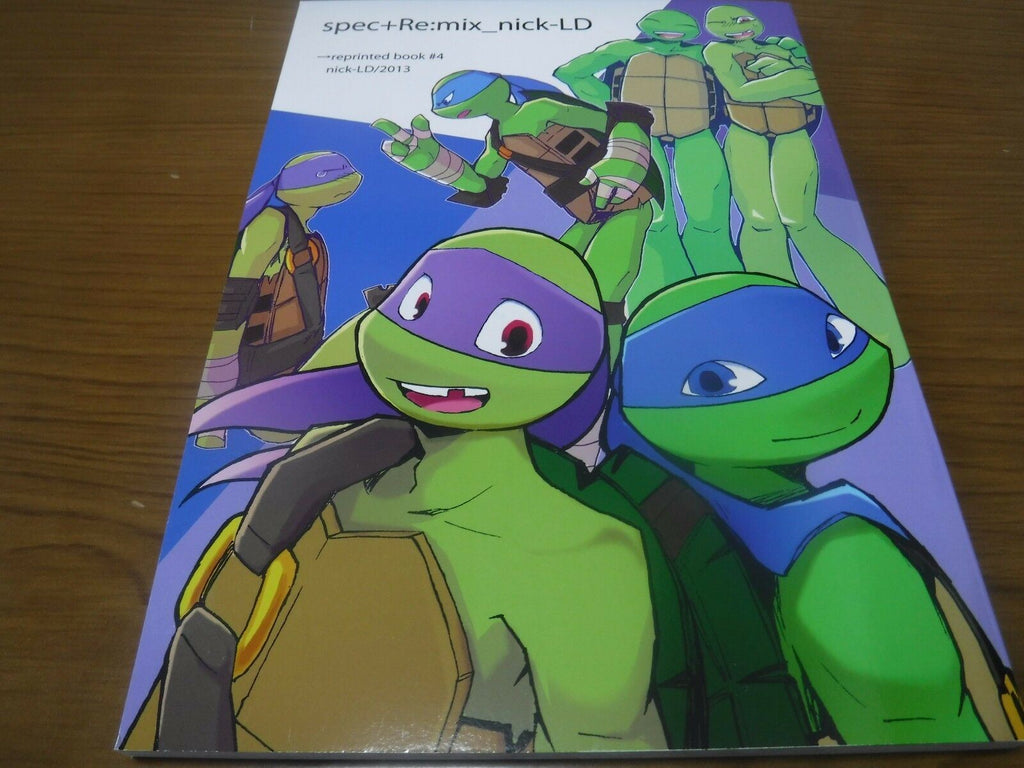 Teenage Mutant Ninja Turtles doujinshi LxD (A5 80p) spec + Re:mix_nick-LD TMNT