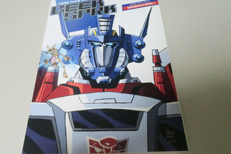 Transformers Doujinshi More than Just a Geek Spark G1 Art Book Sprk (B5 48pages)