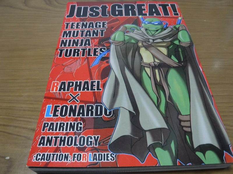 Teenage Mutant Ninja Turtles doujinshi RL anthology (A5 266pages) JUST GREAT!