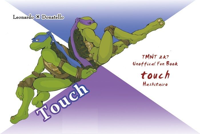 Teenage Mutant Ninja Turtles yaoi doujinshi (A5 52pages) Touch TMNT Hashitairo