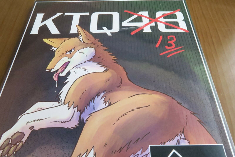 Doujinshi KEMONO anthology KTQ13 KTQ 13 (B5 86pages) KTQ48 furry dog