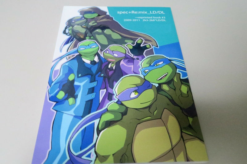 Teenage Mutant Ninja Turtles yaoi doujinshi LD (A5 102pages) special spec+Re:mix