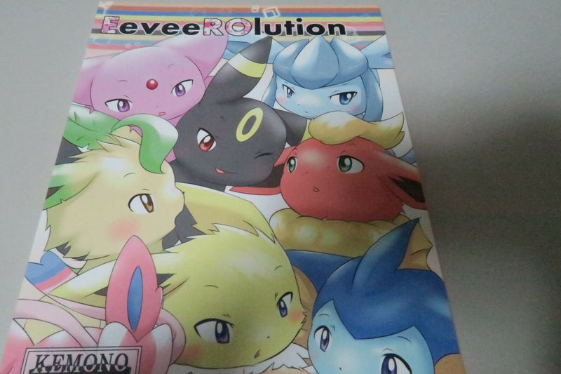 POKEMON Doujinshi (A5 82page) BEart EeveeRolution #1 Eevee Rolution furry kemono