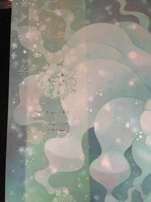 Doujinshi POKEMON (A5 All color 28pages) Vulpix, Ninetales main SNOW FLAKE furry