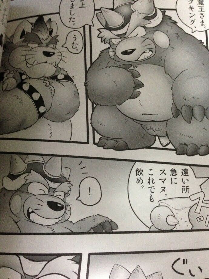 Furry doujinshi Mario Pokemon etc. (A5 54pages) Bowser Koma Pignite Klonoa MB