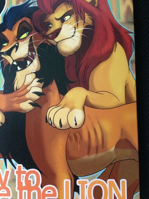 The Lion King doujinshi Scar X Simba (A5 36pages) furry tategami How toLove the