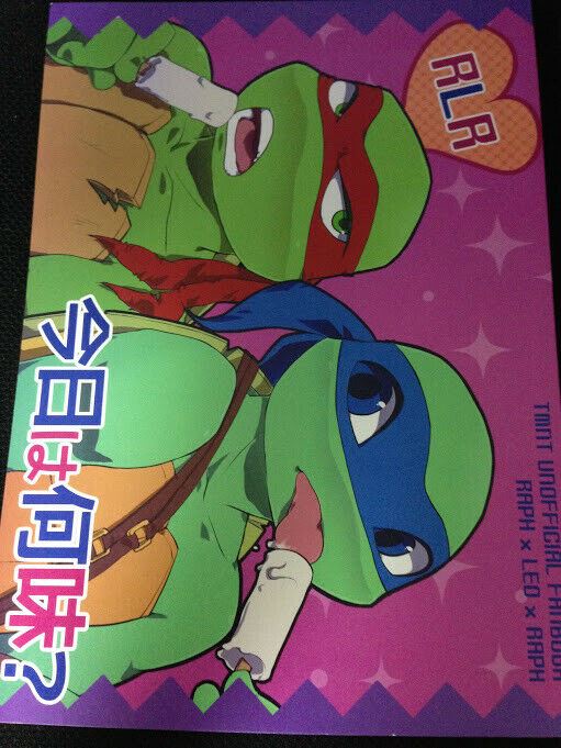 Teenage Mutant Ninja Turtles doujinshi Raph X Leo x Raph (B5 18pages) quu TMNT