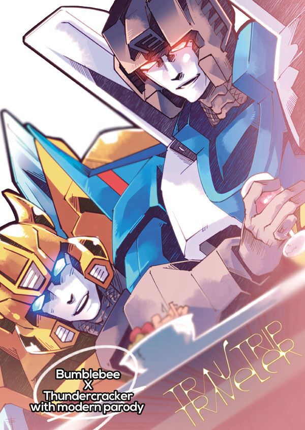 Doujinshi Transformers Bumblebee X Thundercracker (B5 32pages) heinel Trans trip