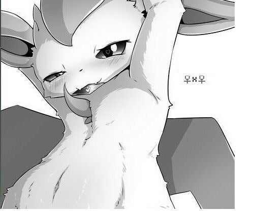 POKEMON Doujinshi Leafeon (B5 8pages) Kemono furry hgokufuri de ikou