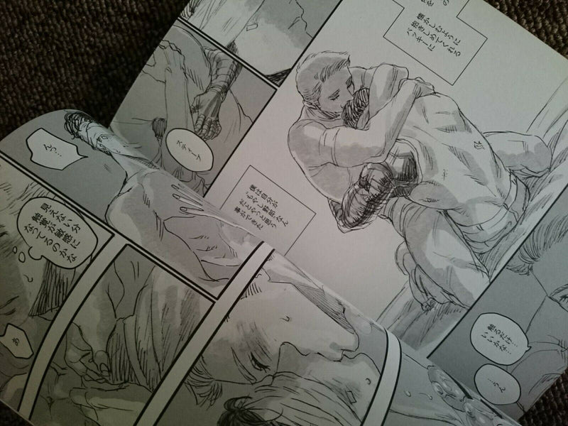 Doujinshi Captain America Bucky x Steve (B5 56pages) dawn of the swampman udoku
