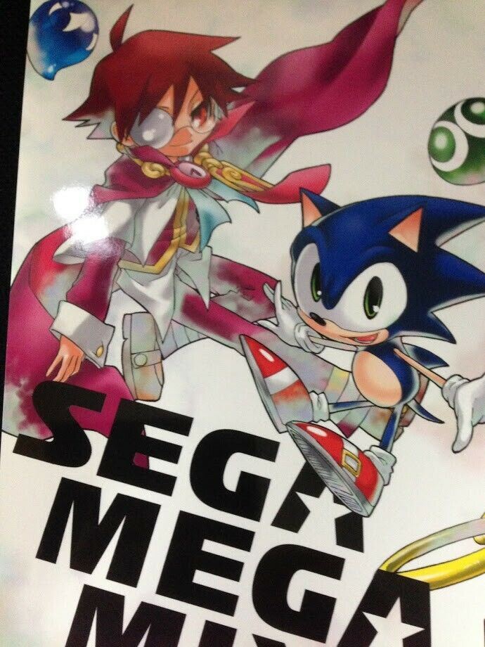 Sonic the Hedgehog and Puyo Puyo Doujinshi (B5 26pages) SEGA MEGA MIX