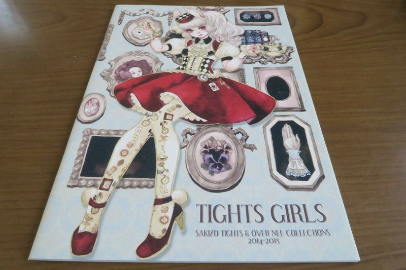 SAKIZO original doujinshi illustration book (A4 24pages) TIGHTS GIRLS SAKIZO TIG