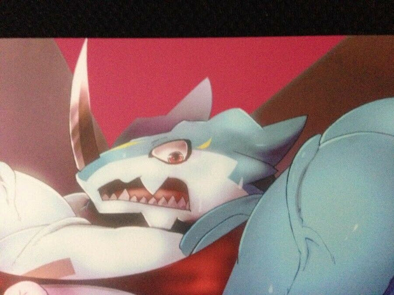 Digimon furry Doujinshi (A5 38pages) Guilmon,  Ex-Veemon etc TF Growth monsters