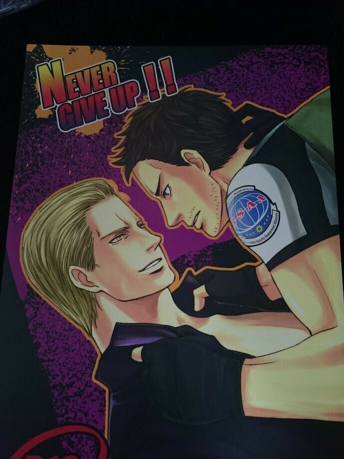 Biohazard Resident evil doujinshi Wesker X Chris (154p) NEVER GIVE UP FUNNY CREW