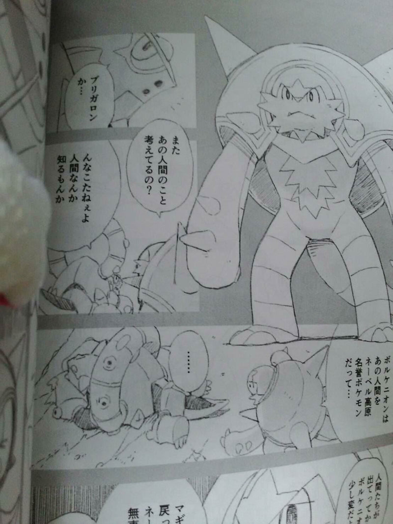 POKEMON handmade Doujinshi Volcanion X Chesnaught (B5 26pages) furry STEAMY