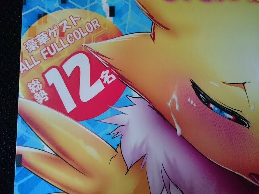 DIGIMON furry Doujinshi Renamon (B5 32pages All color) kemono Renazanmai vol.2