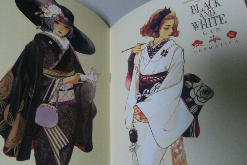 Doujinshi Kimono style full color illustrations MATSUO HIROMI 20pages DRAMATICA