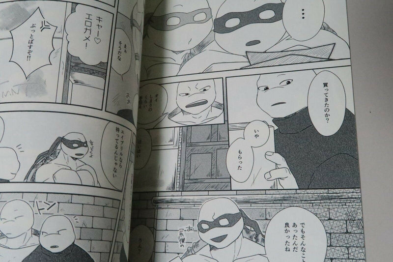 Teenage Mutant Ninja Turtles doujinshi LR (A5 20pages)kuzumi Kaerimichi sukoshi
