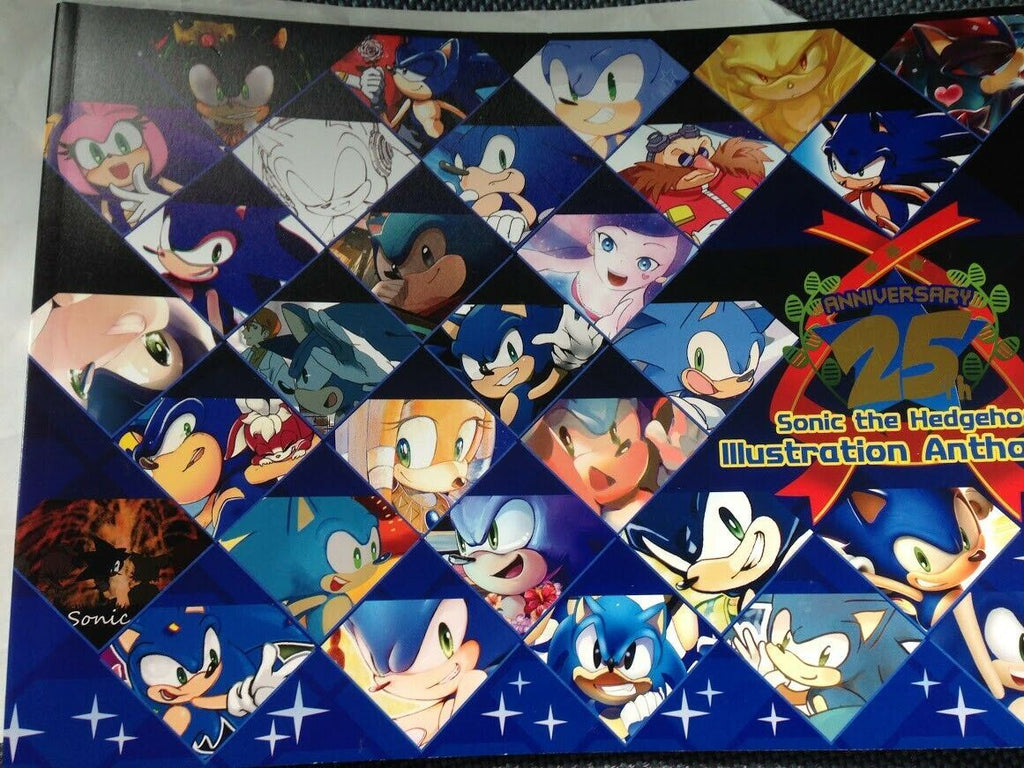 Doujinshi Sonic the Hedgehog 25th Illustration Anthology E-BLUE. (B5 44pages)