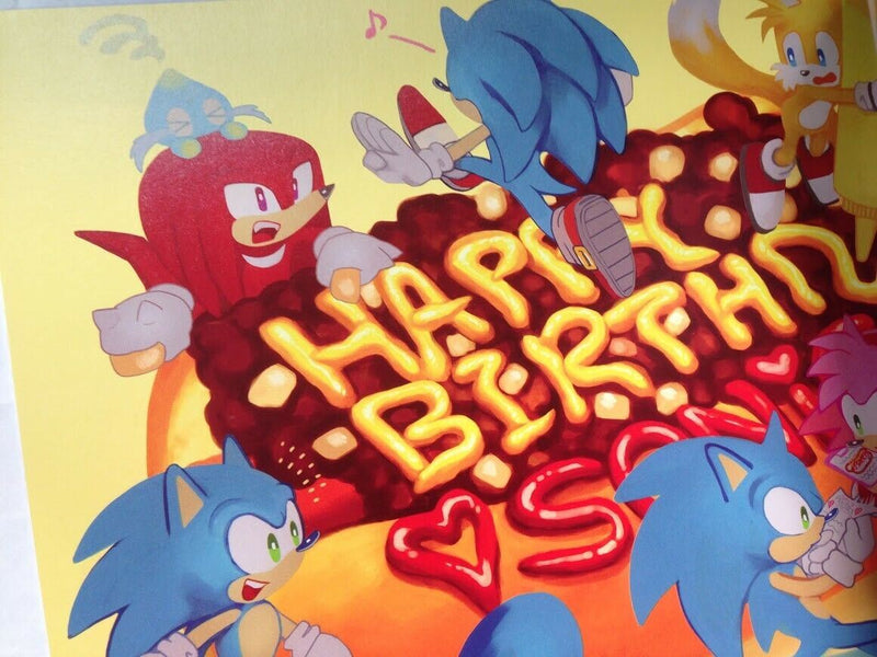 Doujinshi Sonic the Hedgehog 25th Illustration Anthology E-BLUE. (B5 44pages)