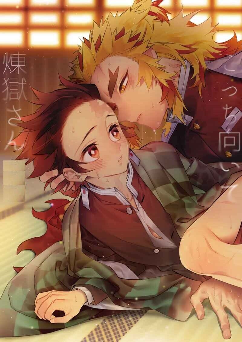 Doujinshi Damon Slayer Kimetsu no Yaiba (B5 36pages) Rengoku × Tanjiro anohi C