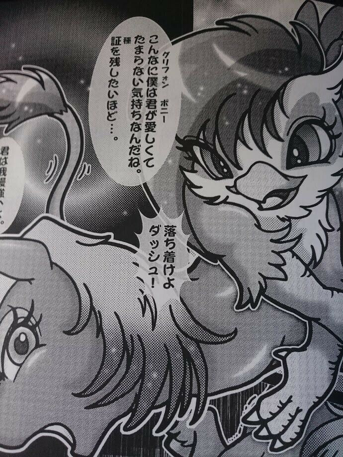 Doujinshi My little Pony (B5 18pages) Snack dragon furry MLP Rainbow griffon