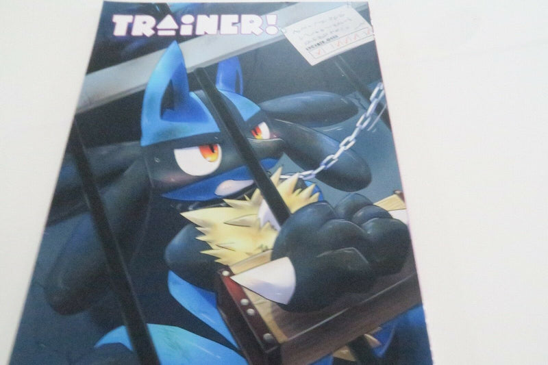 POKEMON doujinshi LUCARIO etc (B5 54pages) TRAINER! Odoshiro Canvas kemono furry