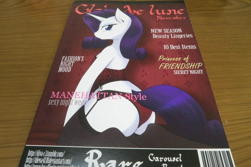 Doujinshi My little pony anthology (B5 38pages) Clair de lune 2016 MLP furry