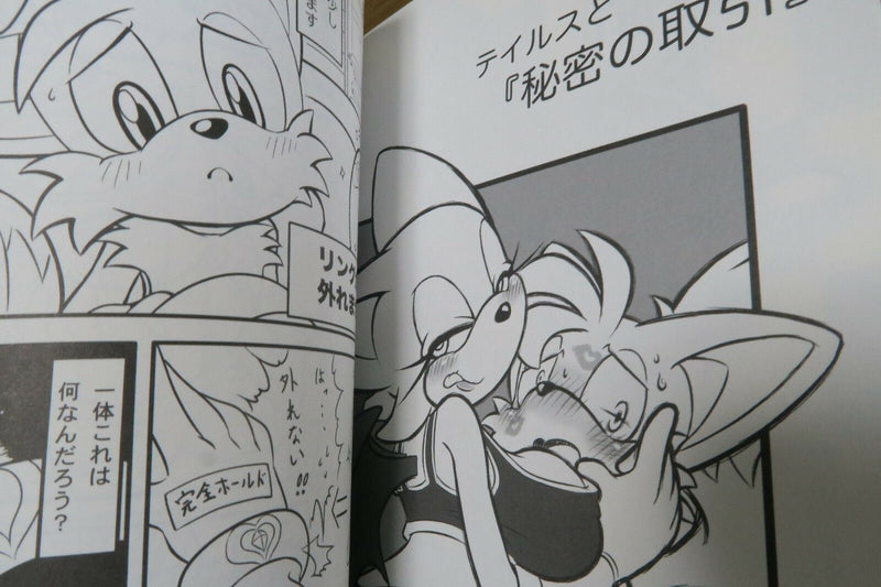 Doujinshi SONIC THE HEDGEHOG Tails & Rouge (A5 32pages) KEMONO no Kandume furry