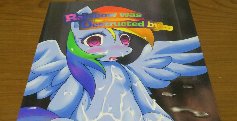 Doujinshi My little Pony (B5 10pages) M.I.R.U Rainbow was Destructed MLP furry
