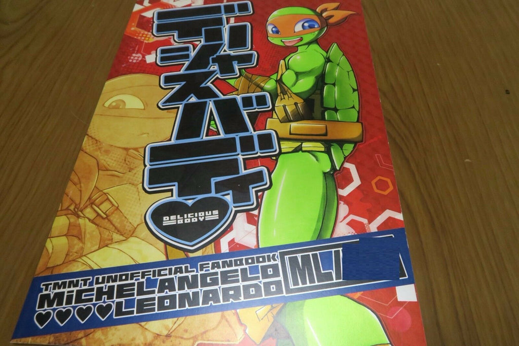 Teenage Mutant Ninja Turtles yaoi doujinshi (34pages) Delicious body MINDSLICER
