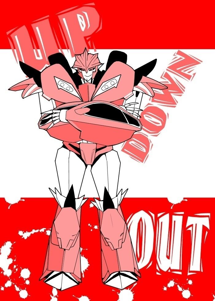 Transformers yaoi doujinshi Breakdown X Knock Out (20pages) Egolife UP DOWN OUT