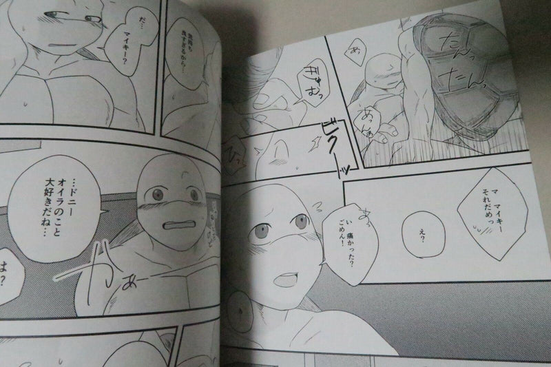 Teenage Mutant Ninja Turtles doujinshi M x D (A5 26pages) kuzumi TMNT dj