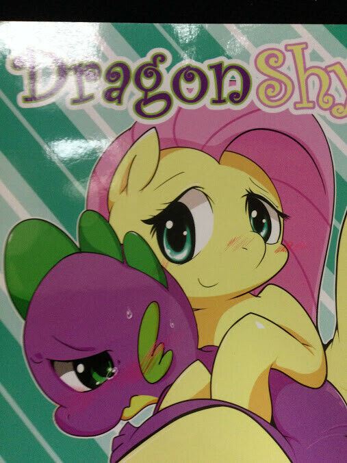Doujinshi My little Pony Fluttershy X Spike (A5 24pages) Dragon shy furry MLP