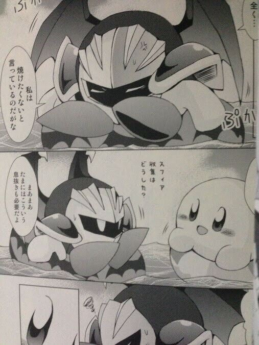 Doujinshi Kirby's Dream Land (B5 24pages) Metaknight X Kirby Temarisakura