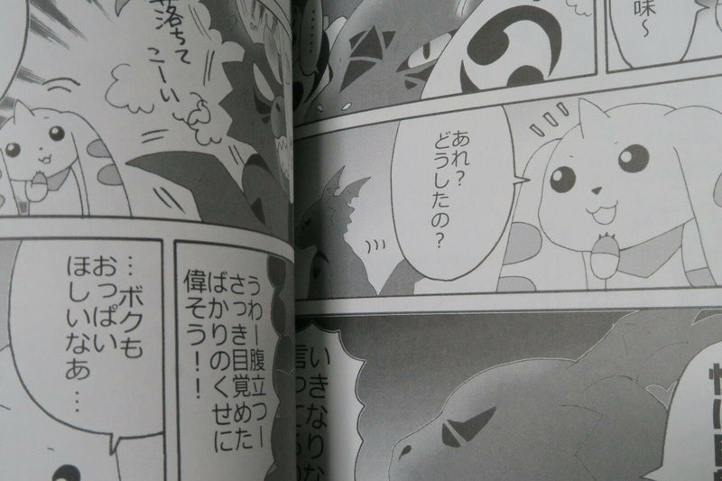 Digimon Yo-Kai Watch Digimon doujinshi Renamon & Kyubi (A5 20pages) Kemono furry