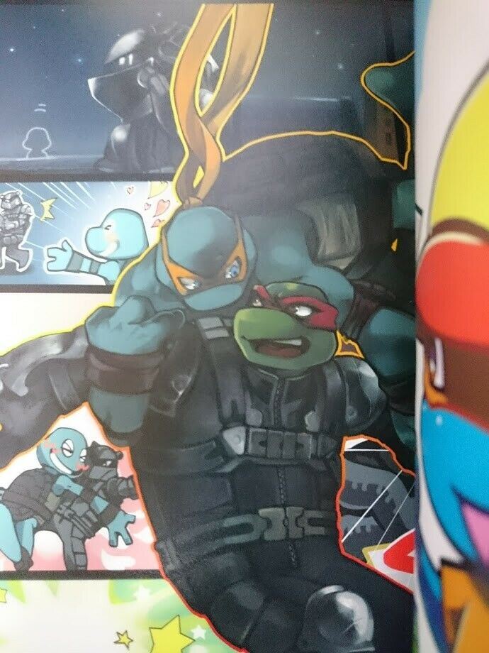 Teenage Mutant Ninja Turtles Doujinshi RMR anthology (A5 190pages) SEKITOU TMNT