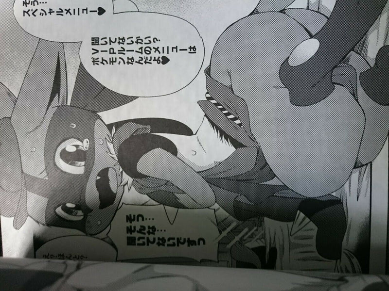 POKEMON Doujinshi Lucario uke (A5 30pages) furry dogear kemono